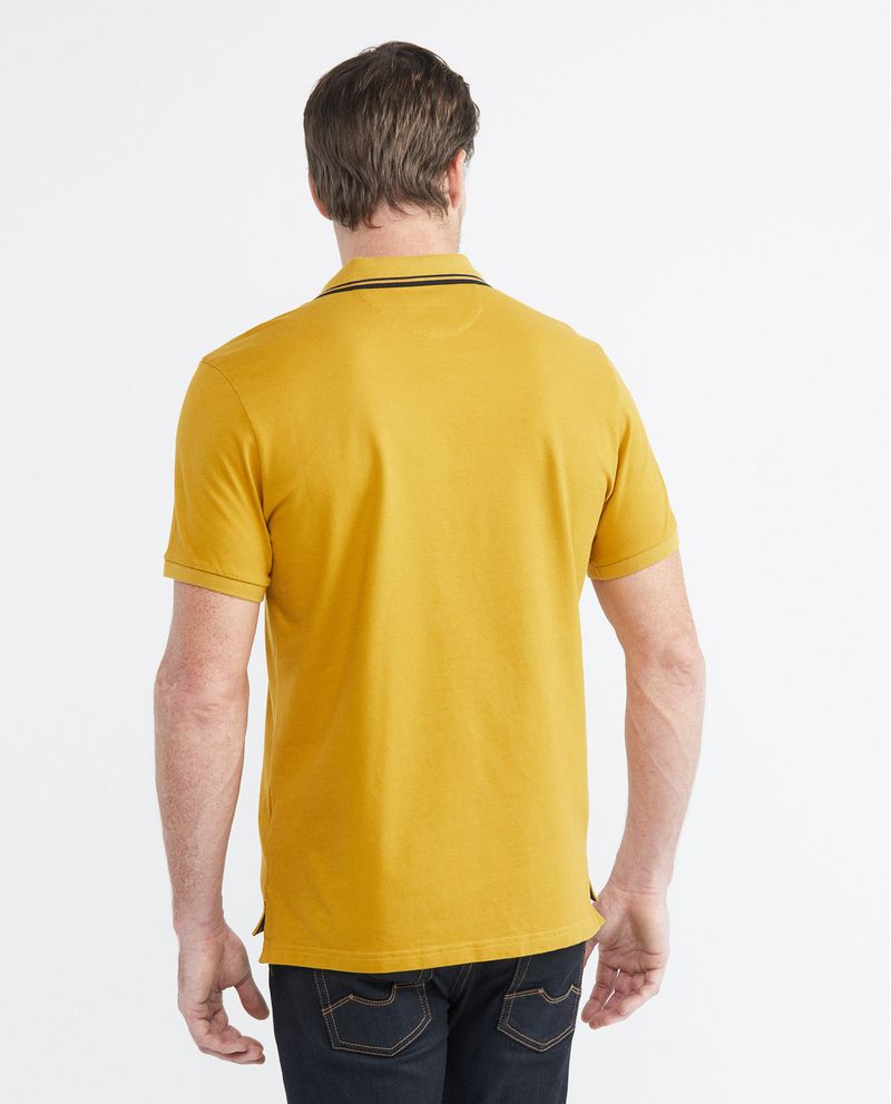 Camiseta Manga Corta Vivo Amarillo