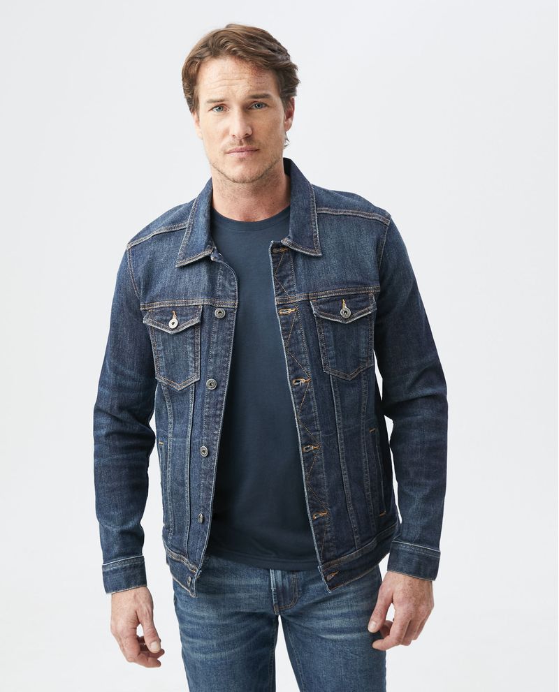 Chaqueta 2025 jeans hombre