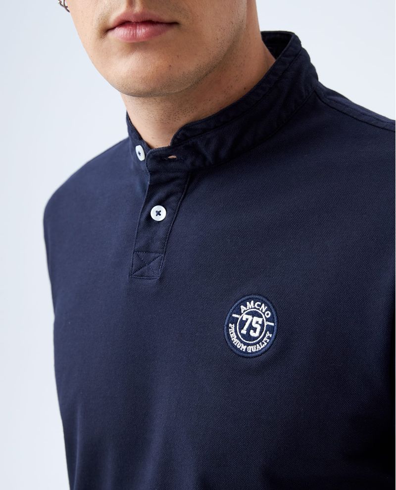 Polo North Sails Azul Para Hombre