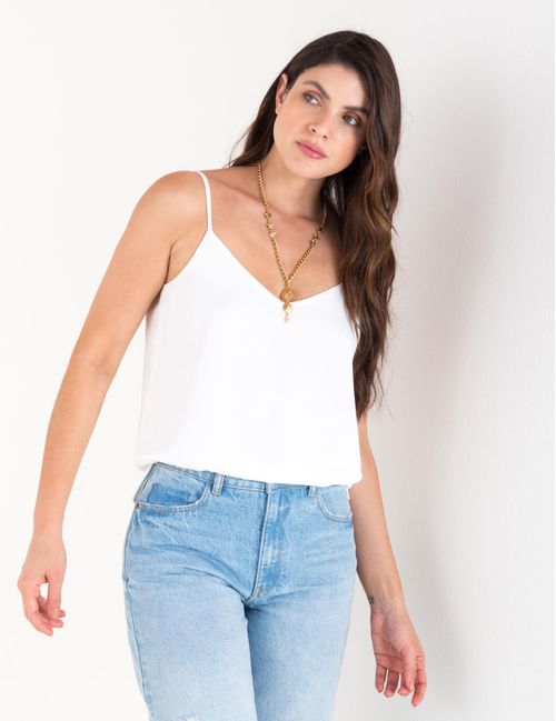 Camisa de tiras