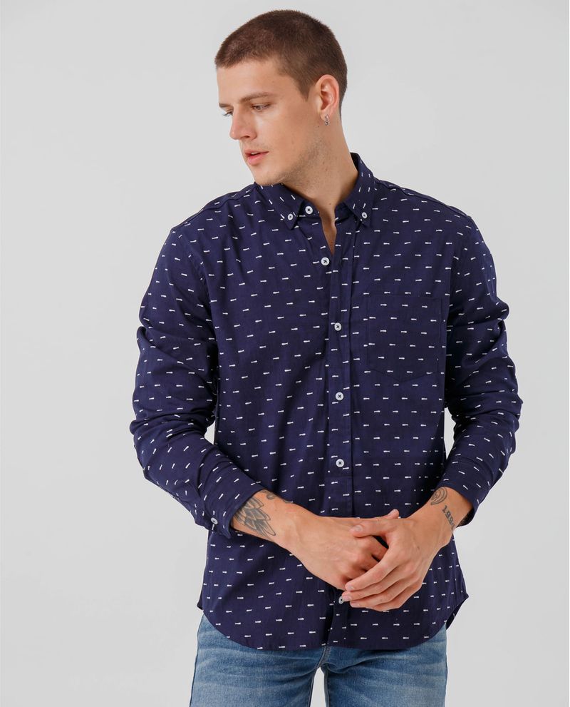 Camisa clasica online hombre