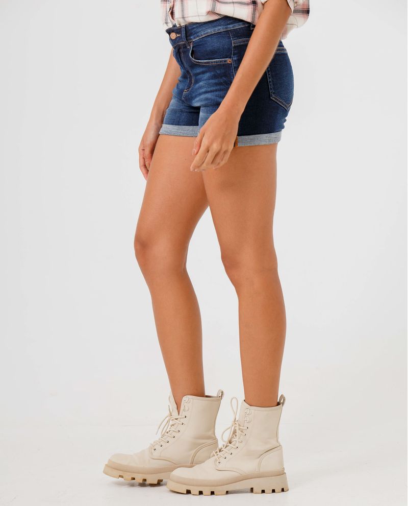 Short para Mujer Levanta Cola B-1385 - Jeans de Moda Colombia