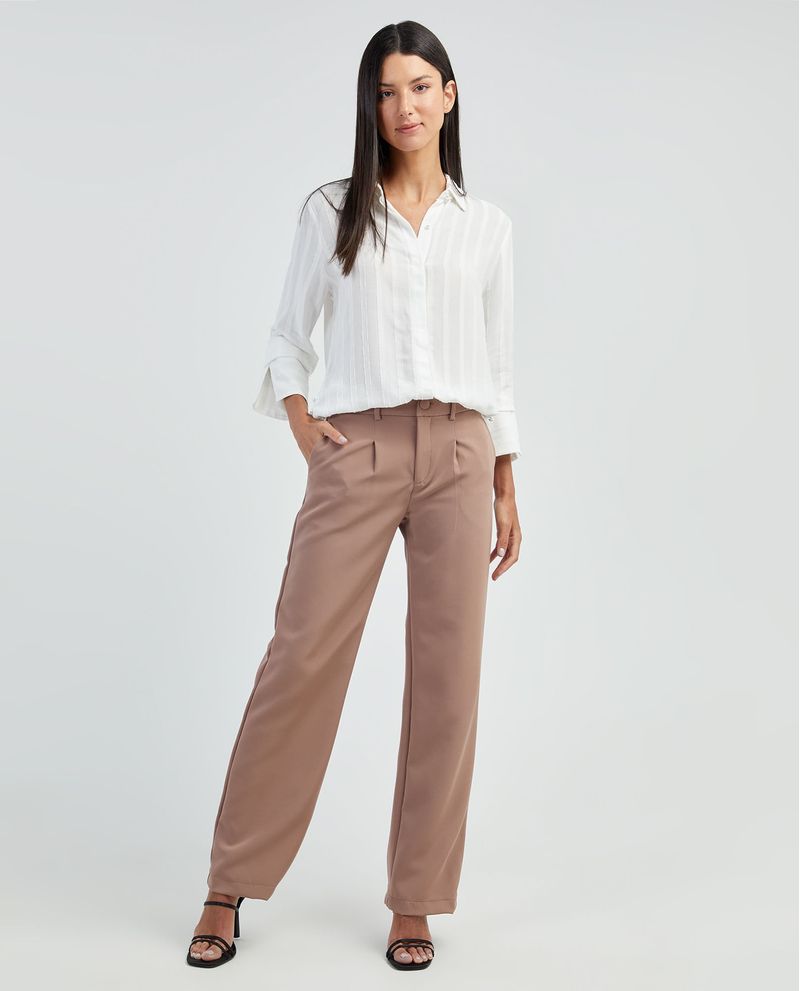 Pantalones bota recta online para mujer