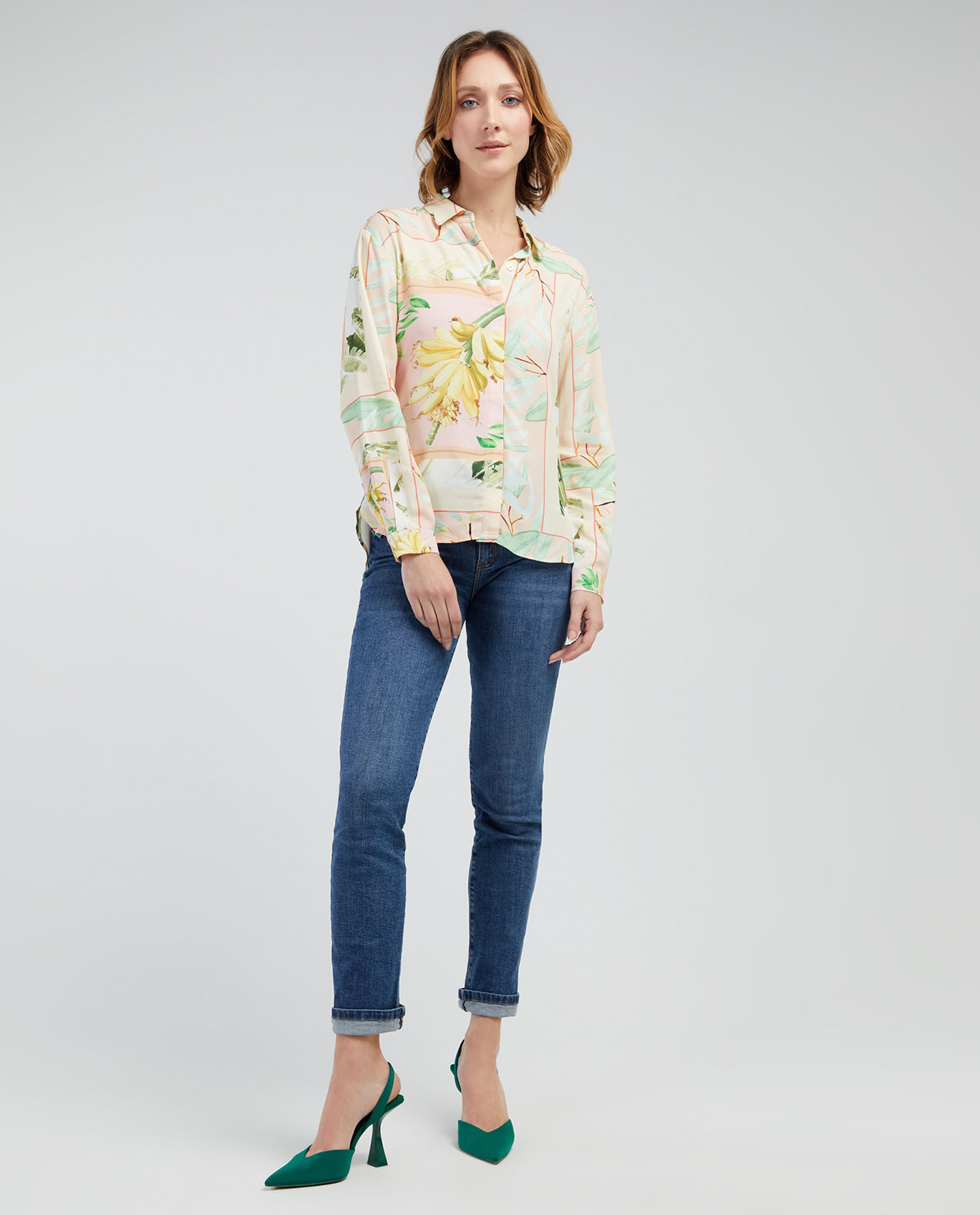 Camisa clásica de botones para mujer - Tienda Online Multimarca | Kliiker