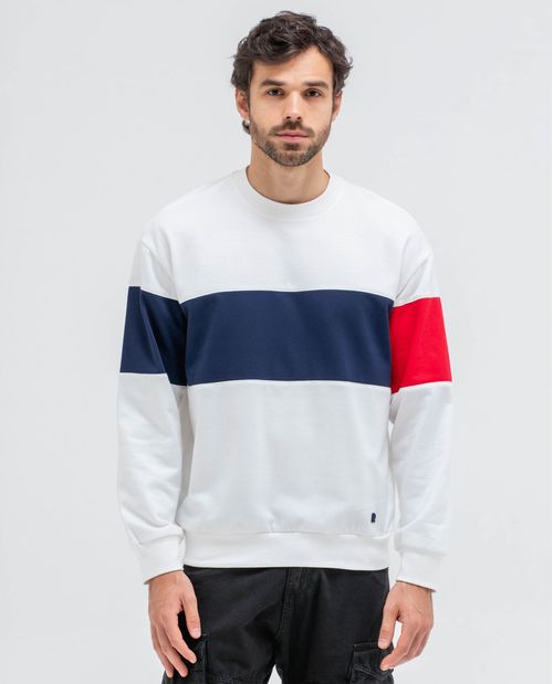 Buzo con bloque de color para hombre