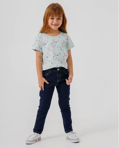 Jean Skinny ajustado para niña