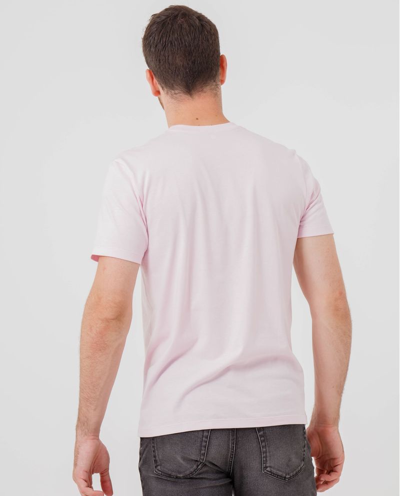 Camiseta rosa online hombre