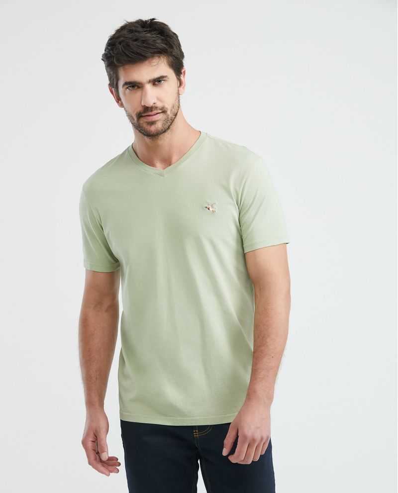 Camiseta basica algodon hombre new arrivals