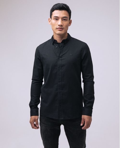 Camisa con botones para hombre