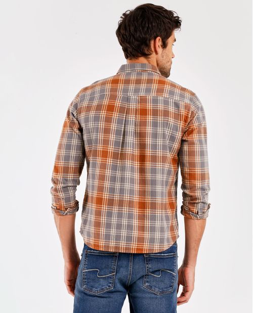 Camisa manga larga para hombre