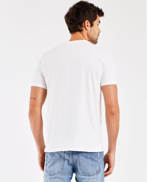 Camiseta de diseño básico para hombre