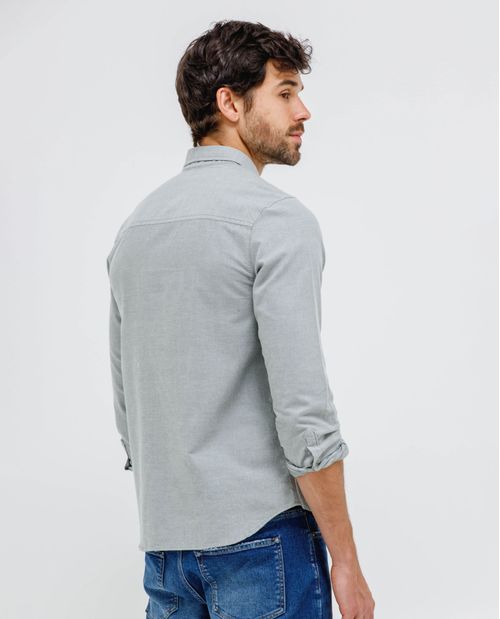 Camisa manga larga para hombre