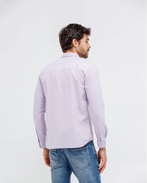 Camisa manga larga para hombre
