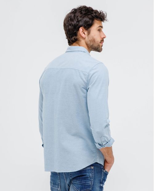 Camisa manga larga para hombre