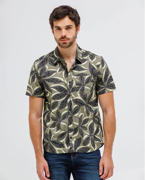 Camisa estampada para hombre
