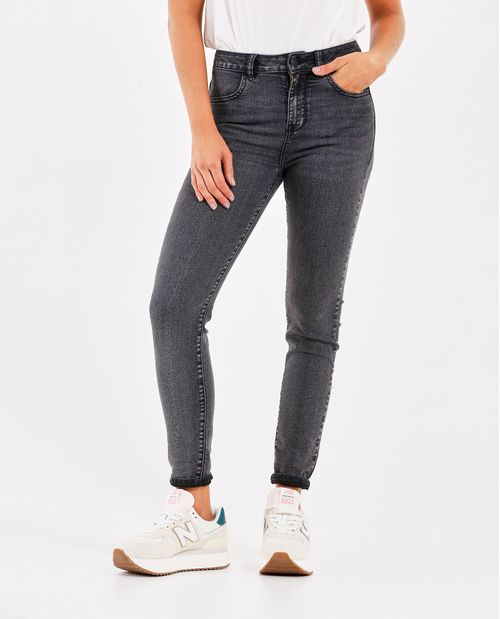 Jean Magic Up black denim para mujer