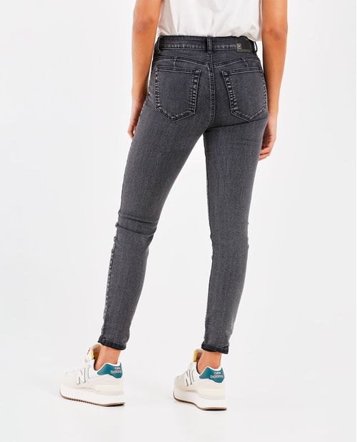 Jean Magic Up black denim para mujer