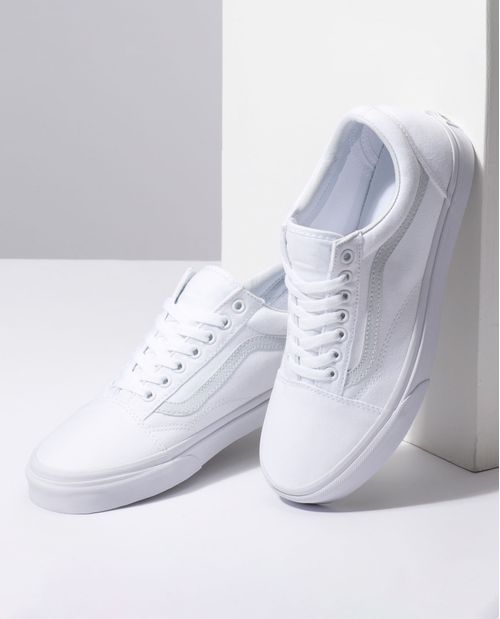 Vans clásicos blancos unisex