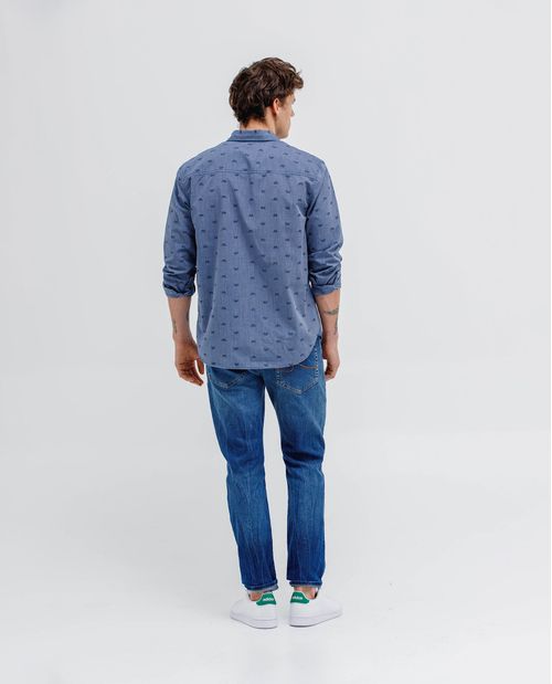 Camisa manga larga para hombre