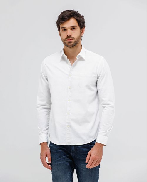 Camisa manga larga para hombre
