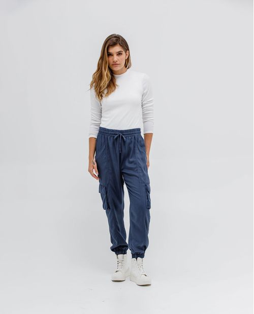 Pantalón Jogger con bolsillos para mujer