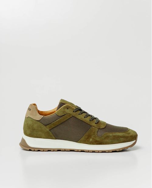 Tenis de Hombre, Estilo Runner - Cueros y Material Textil