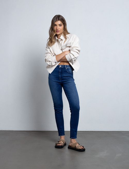 Jean Skinny cinco bolsillos