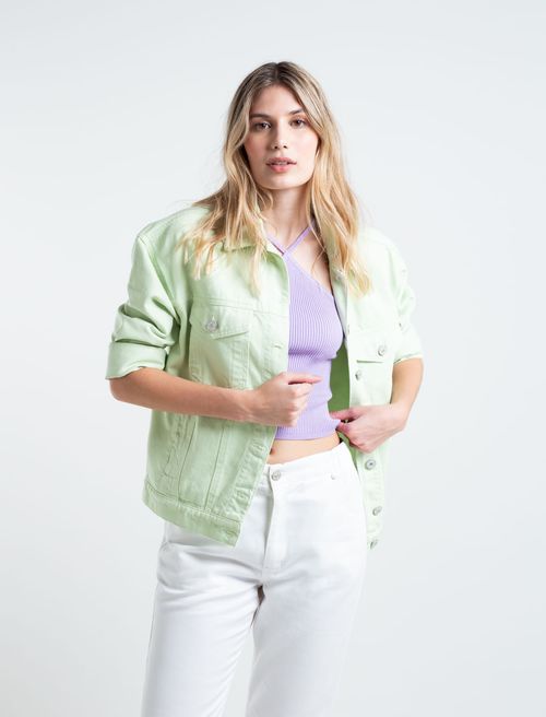 Chaqueta clásica de botones