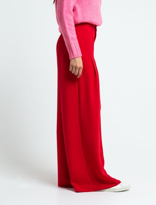 Pantalón de tela fluida