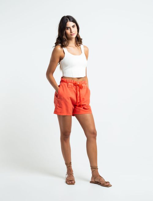 Short de tiro alto