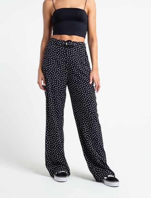 Pantalón con diseño de puntos
