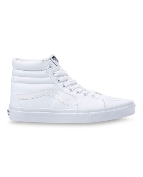 Vans Sk8-Hi en bota clásica blancos unisex