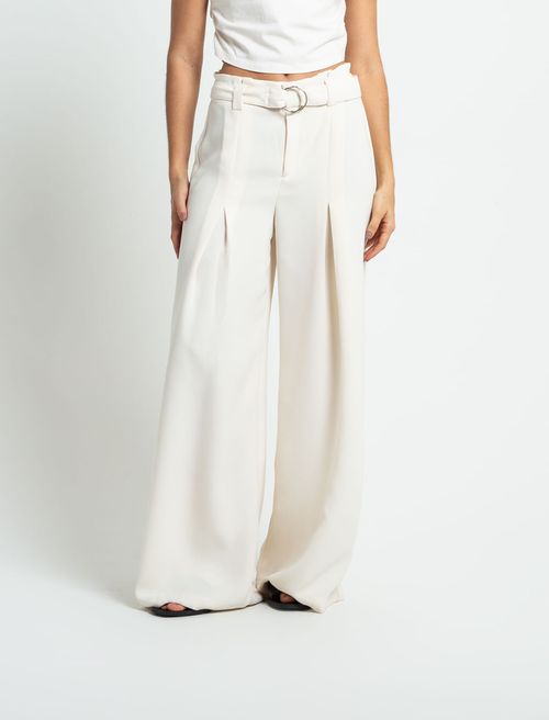 Pantalón de tela fluida