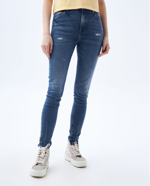 Jean Jegging fit cinco bolsillos para mujer