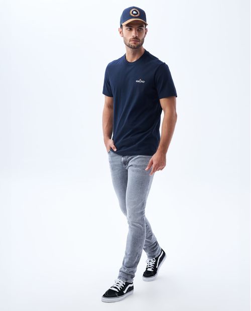 Jean Slim fit de tiro bajo para hombre