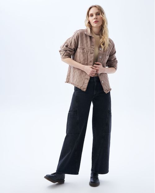 Chaqueta de silueta amplia para mujer