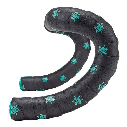 Cinta Manubrio Supacaz Print Celeste / Tapon Celeste