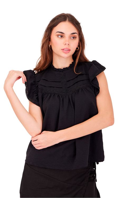 Blusa Negra Bliss