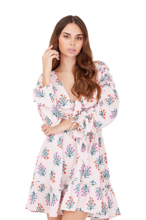 Vestido Corto Delight Marfil Euhoric Soul