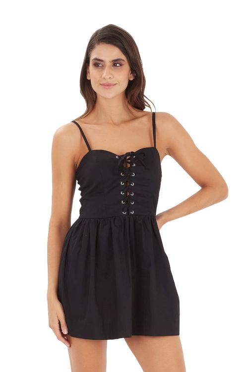 Vestido corto negro  Celestica