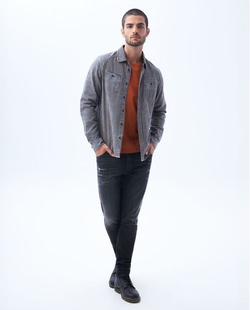 Camisa de cuello clásico para hombre