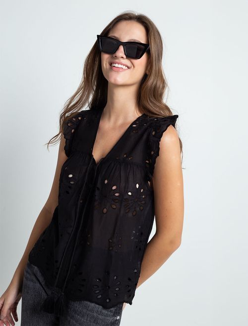 Camisa manga sisa con bolero
