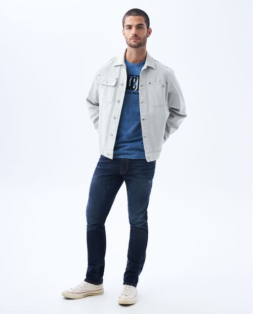 Chaqueta tipo Trucker para hombre