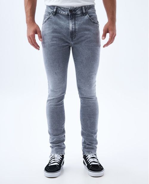 Jean Skinny fit tiro bajo para hombre