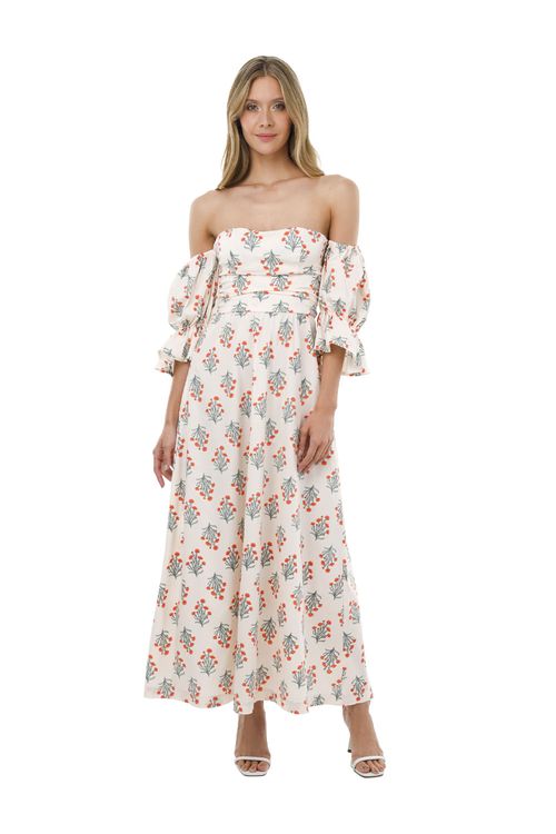 Vestido Largo Delight Marfil Radiant Soul