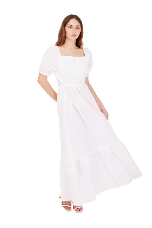 Vestido Largo Marfil Tales of sun