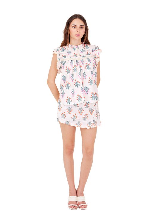 Falda Short Delight Marfil Bliss