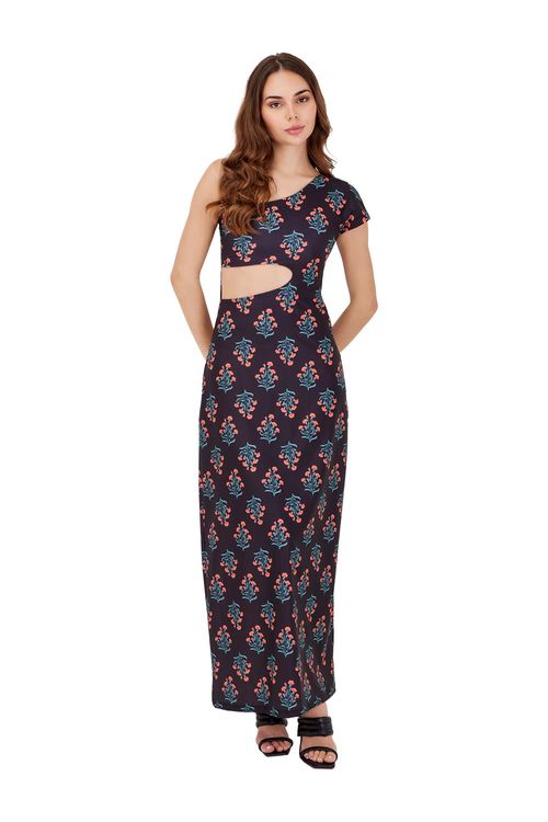 Vestido Largo Vine Negro Marygold