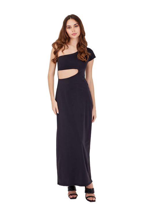 Vestido Largo Negro Marygold
