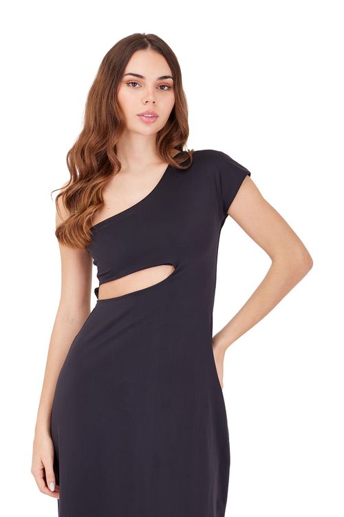 Vestido Largo Negro Marygold